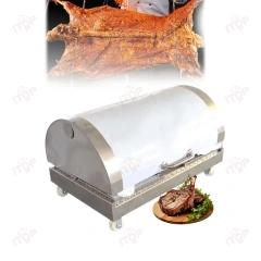Foldable Whole Lamb Roasting Oven Commercial Chicken Grill Machine Rotisserie Folding Charcoal Bbq Grill Machine