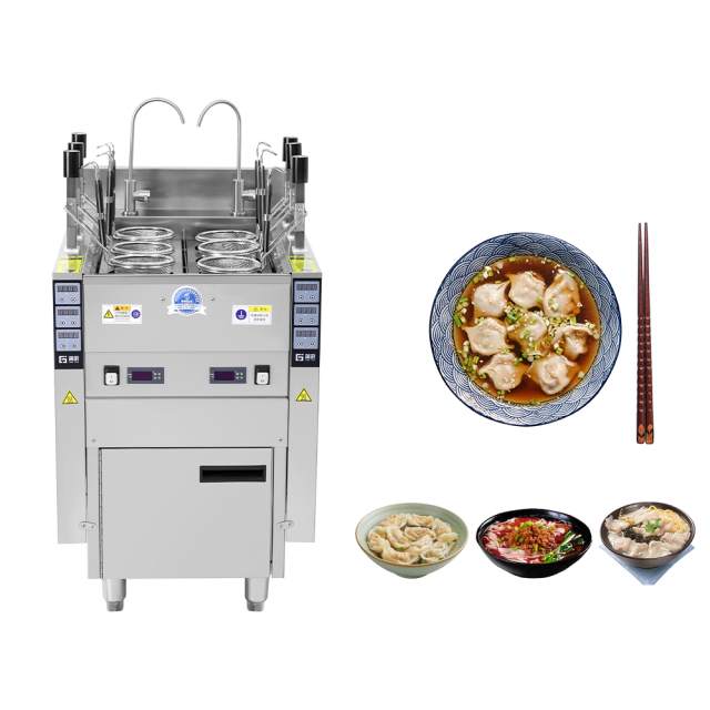 6 Baskets Commercial Pasta Cooker Electric Noodle Cooker Cooking Equipment For Restaurants