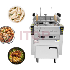 6 Heads Automatic Lift-up Electric Noodle Cooker Commercial Noodle Boiler Machine Pasta Cooker