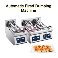 2 Pot Efficient Deep Frying Pan Japanese Style Dumpling Machine Fried Dumpling Machine