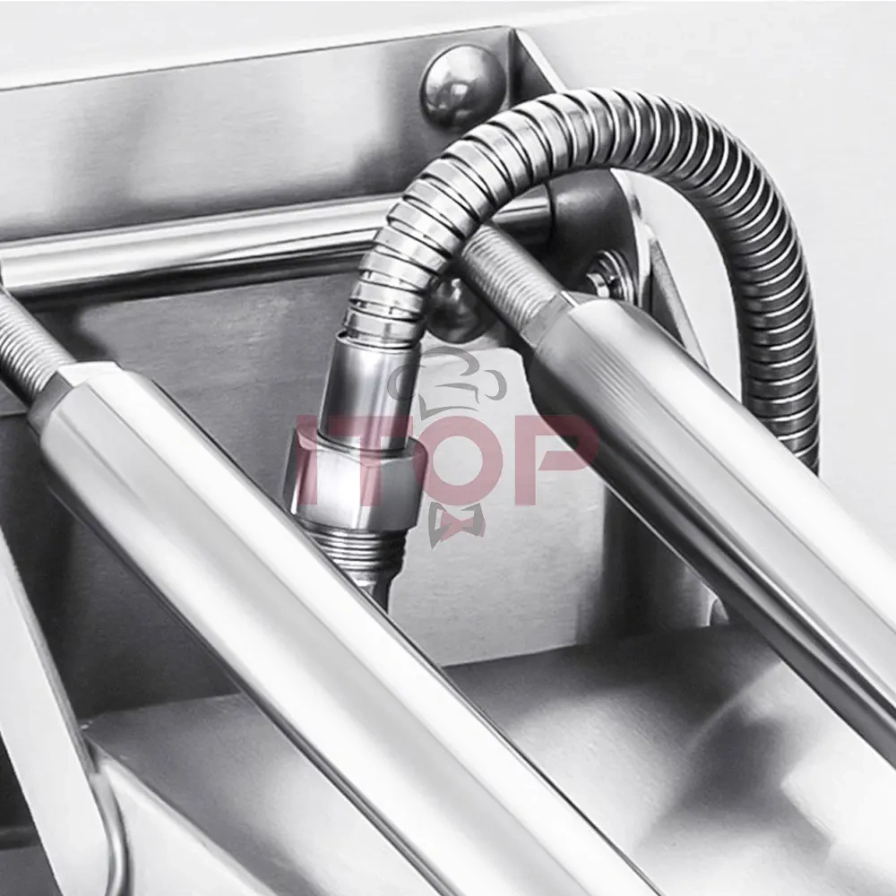 2 Pot Efficient Deep Frying Pan Japanese Style Dumpling Machine Fried Dumpling Machine