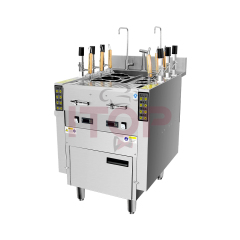 6 Heads Automatic Lift-up Electric Noodle Cooker Commercial Noodle Boiler Machine Pasta Cooker
