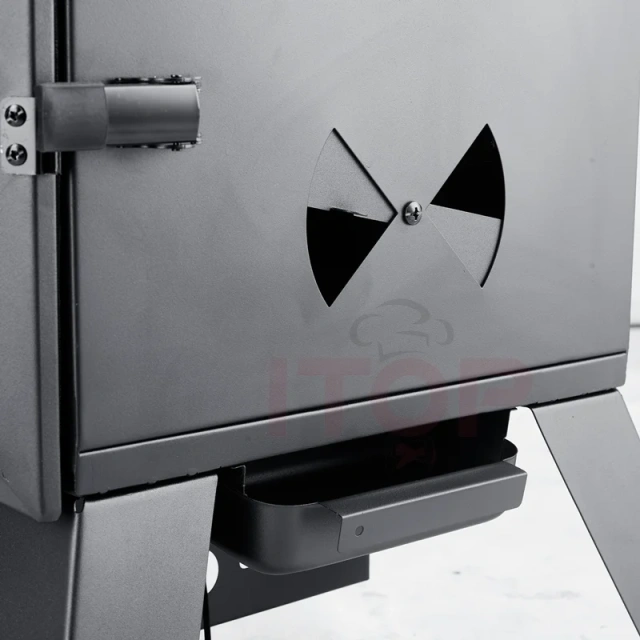 Cast-iron Commercial Wood Smoker Automatic Small Smoke House Machine Industrial Smoke Oven Meat Smoker