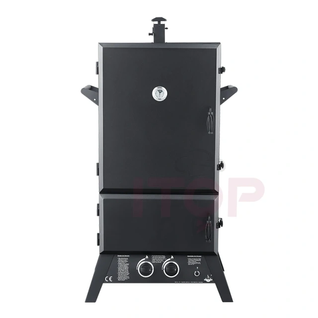 Cast-iron Commercial Wood Smoker Automatic Small Smoke House Machine Industrial Smoke Oven Meat Smoker