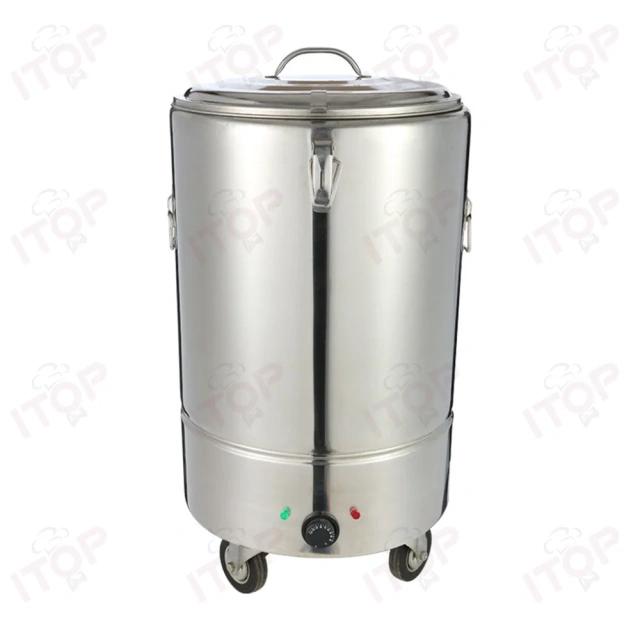 40L-130L Commercial Restaurant Stainless Steel Electric Large Water Soup Porriage Warmer Tea Urn With Temperature Controller