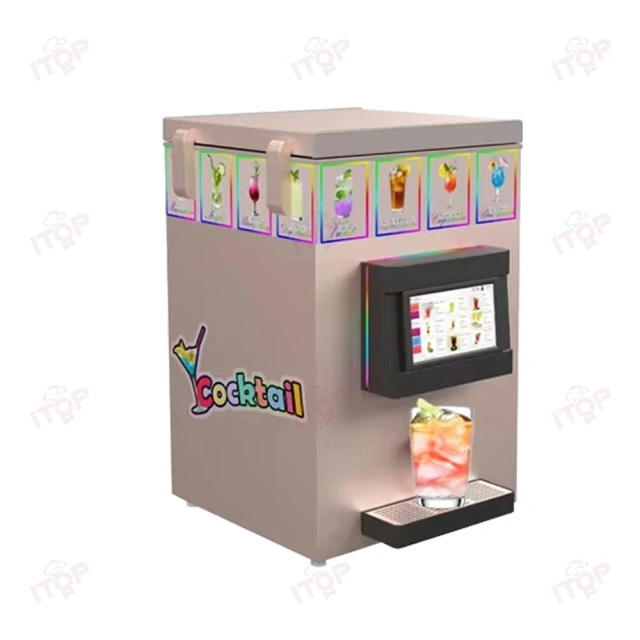 Intelligent Cocktail Vending Machine Smart Cocktail Bar Dispenser Maker Machine Automatic Juice Dispenser With Payment System