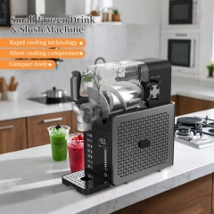 1.9L Household Commercial Slushie Machine Home Milk Shake Ice Crusher Slush Machine Frozen Drink Slushy Machine