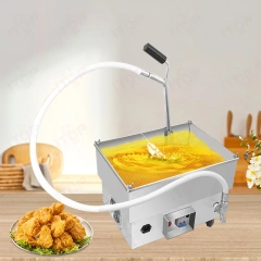 Restaurant Kitchen Mobile Cooking Oil Filter Cart Machine High Temperature Hot Cooked Oil Filtration Machine