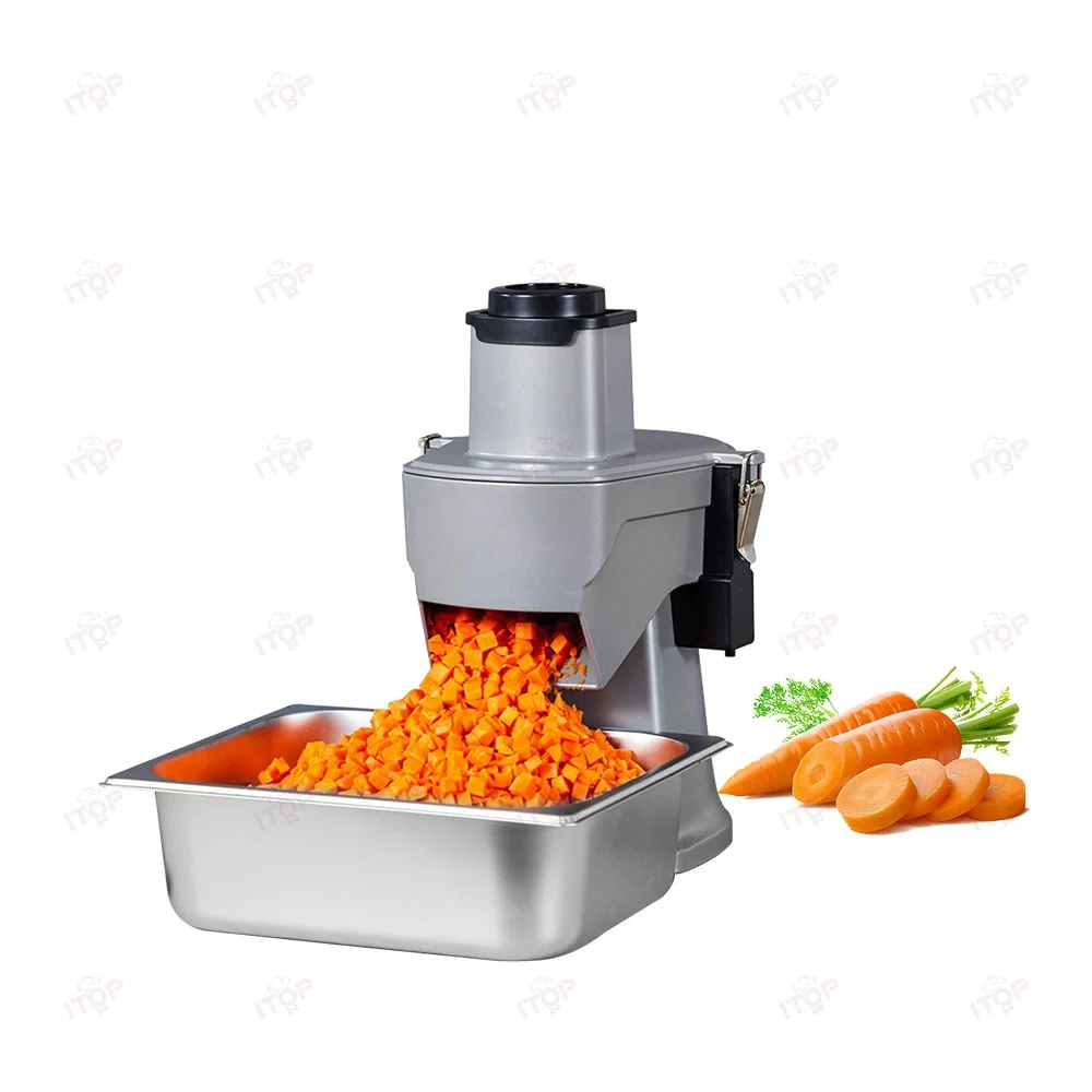 Commercial Multifunction Vegetable Dicing Machine Potato Carrot Onion Vegetable Cutter Cube Cutting Machine 5 Size Cube