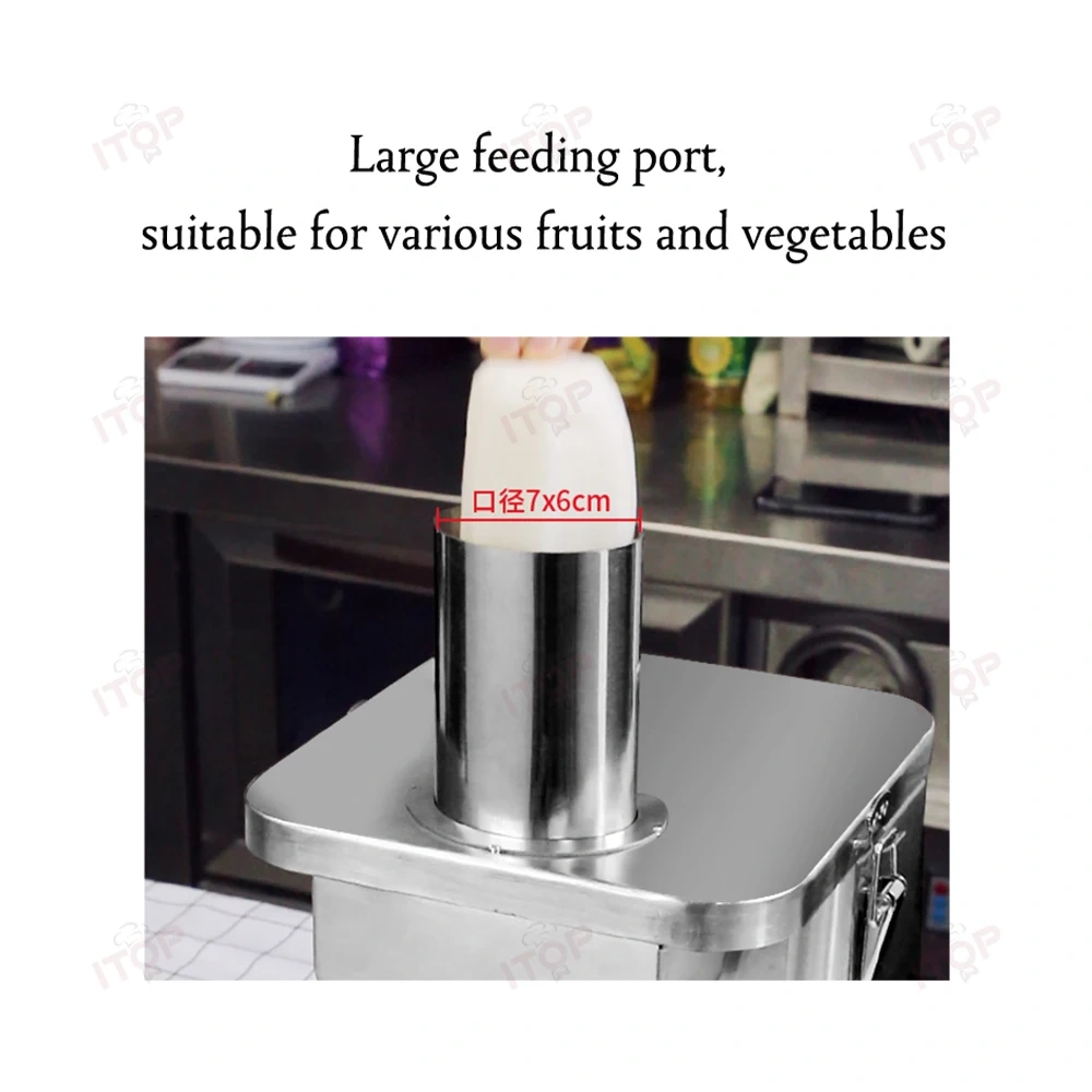 300kg/h Pumpkin Cucumber Electric Vegetable Fruit Dice Maker Potato Carrot Vegetable Cube Dicing Cutting Shredding Machine