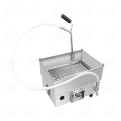 Restaurant Kitchen Mobile Cooking Oil Filter Cart Machine High Temperature Hot Cooked Oil Filtration Machine