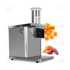 300kg/h Pumpkin Cucumber Electric Vegetable Fruit Dice Maker Potato Carrot Vegetable Cube Dicing Cutting Shredding Machine