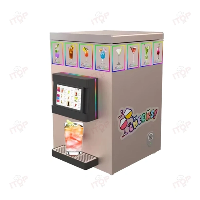 Intelligent Cocktail Vending Machine Smart Cocktail Bar Dispenser Maker Machine Automatic Juice Dispenser With Payment System