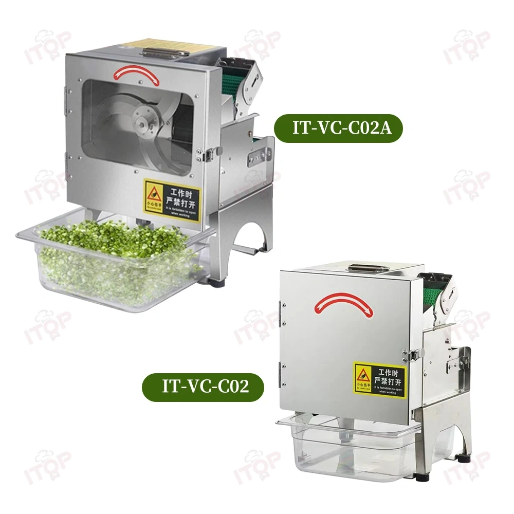 Adjustable 1.5mm To 35 Mm Automatic Commercial Cutter Shredder Spring Onion Celery Pepper Mushrooms Cutting Shredding Machine