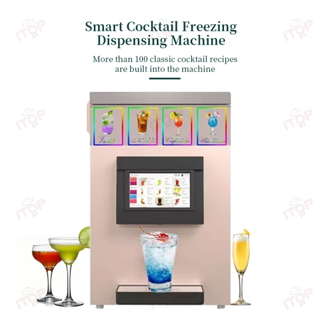 Intelligent Cocktail Vending Machine Smart Cocktail Bar Dispenser Maker Machine Automatic Juice Dispenser With Payment System