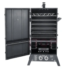 Cast-iron Commercial Wood Smoker Automatic Small Smoke House Machine Industrial Smoke Oven Meat Smoker