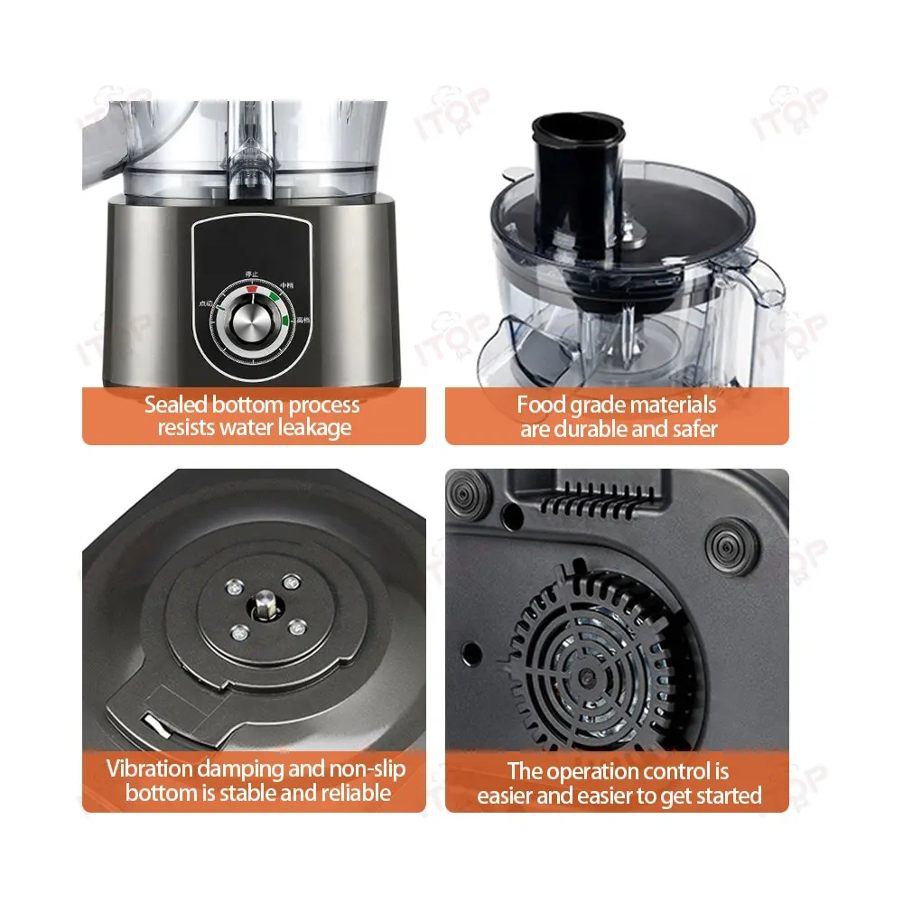 5L Multi-functional Electric Slicing Food Chopper Dicing Machine Small Desktop Vegetable Cutter