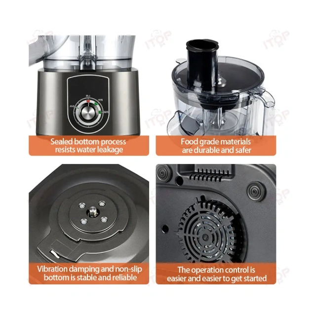 5L Multi-functional Electric Slicing Food Chopper Dicing Machine Small Desktop Vegetable Cutter