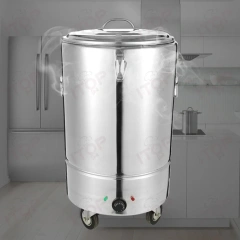 40L-130L Commercial Restaurant Stainless Steel Electric Large Water Soup Porriage Warmer Tea Urn With Temperature Controller