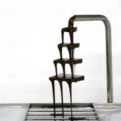 Multifunctional Industrial Continuous Automatic Small Coating Melt Chocolate Temper Machine