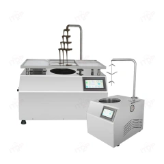 Multifunctional Industrial Continuous Automatic Small Coating Melt Chocolate Temper Machine