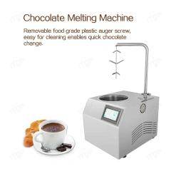 Multifunctional Industrial Continuous Automatic Small Coating Melt Chocolate Temper Machine