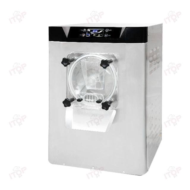 Stainless Steel 20l/h Desktop Ice Cream Machine American Ice Cream Bikes Commercial Gelato Hard Ice Cream Machine