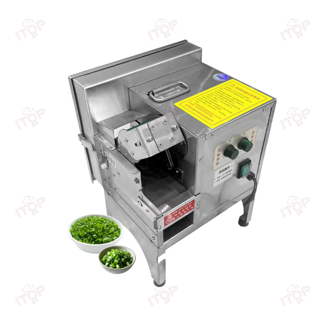 Commercial Industrial Electric Spring Onion Celery Pepper Cutting Machine Vegetable Slicer Chopper Onion Banana Cutter Machine
