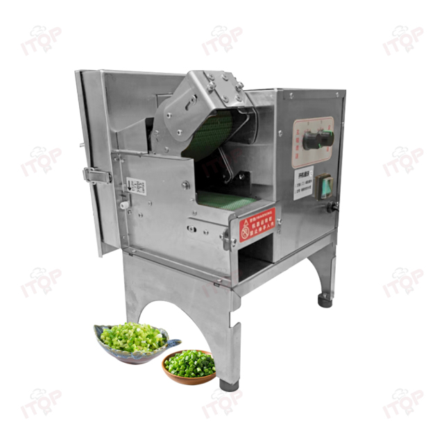 Commercial Industrial Electric Spring Onion Celery Pepper Cutting Machine Vegetable Slicer Chopper Onion Banana Cutter Machine