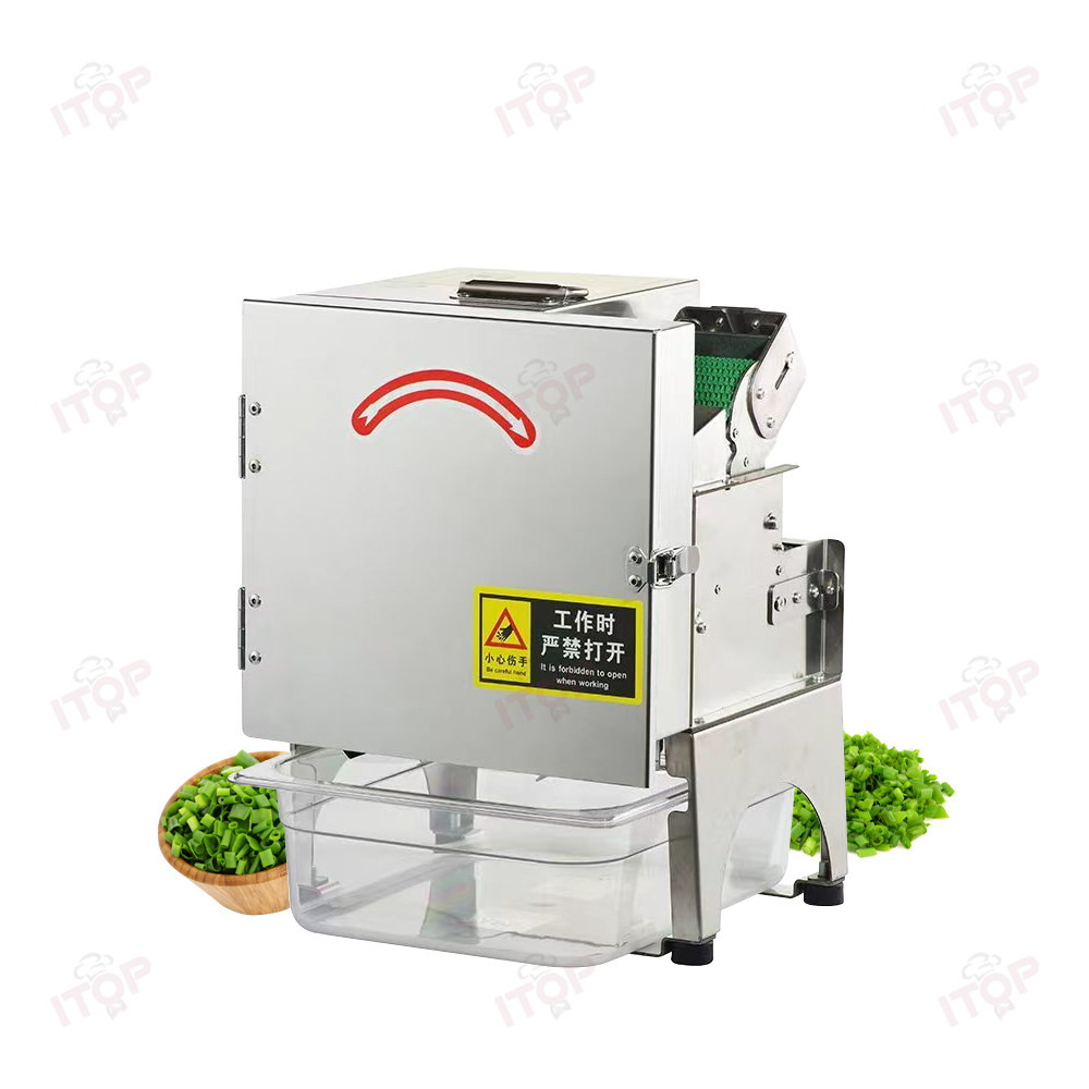 Commercial Industrial Electric Spring Onion Celery Pepper Cutting Machine Vegetable Slicer Chopper Onion Banana Cutter Machine