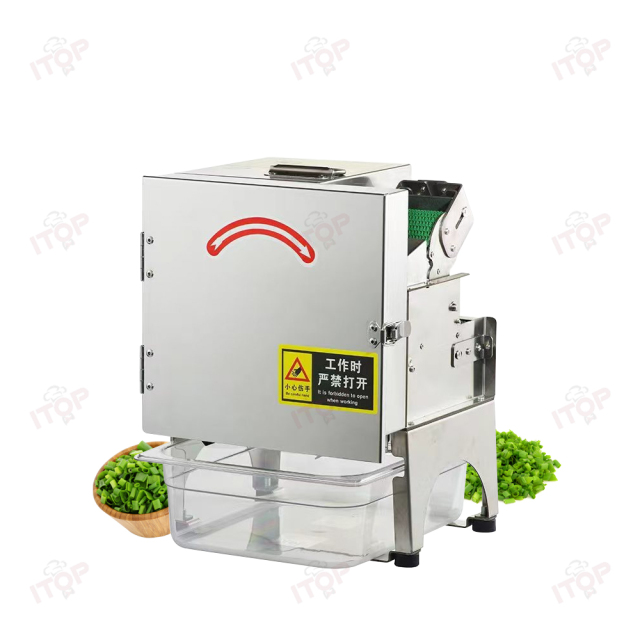 Commercial Industrial Electric Spring Onion Celery Pepper Cutting Machine Vegetable Slicer Chopper Onion Banana Cutter Machine