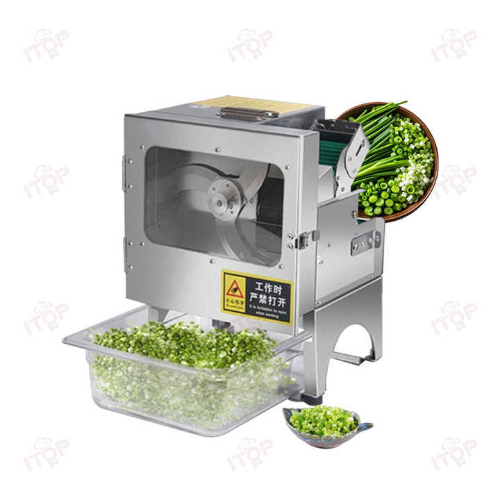 Commercial Industrial Electric Spring Onion Celery Pepper Cutting Machine Vegetable Slicer Chopper Onion Banana Cutter Machine