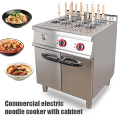 12 Basket Filter Electric Automatic Spaghetti Cooker Machine Stainless Steel Noodle Cooker Cooking Stove Furnace