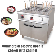 16 Holes Large Capacity Commercial Electric Pasta Cooker Stainless Steel Dumplings Wonton Ramen Boiler Stove