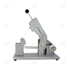 Semi Automatic Vegetable Bundling Machine Convenient Pe or Pvc Film Bundling Machine Supermarket Vegetable Strapping