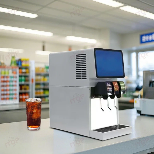 120cups/h Cola Fountain Post Mix Machines Vending Machine Cold Beverage Buffet Cool Drinking Dispenser 3/4/5/6 Nozzles