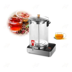 Commercial Catering 10L 15L 20L Tea Urn Stainless Steel Electric Tea Boiler Warmer Water Heater With Remote Control