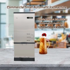 80kg/24h Commercial Air Cooled Ice And Water Dispenser Machine Nugget Ice Dispenser With Ice Water Dispensing Machine