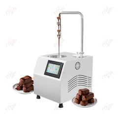 Stainless Steel 5.5L Commercial Small Automatic Heat Chocolate Blocks Melting Tempering Machine With Waterfall Tap