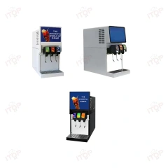 150cups/h Carbonated Drinks Soda Mix Machine 3/4 Flavor Automatic Soda Machine Soda Fountain Machine For Cold Drink