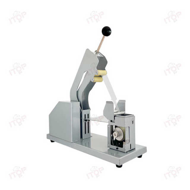 Semi Automatic Vegetable Bundling Machine Convenient Pe or Pvc Film Bundling Machine Supermarket Vegetable Strapping