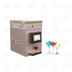 Cocktail Bartender Station Commercial Cocktail Freezing Dispensing Robot Machine Make Mojito Automatically With Ic Card Funtion