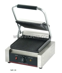 1800W Cast Iron Non-Stick Plate Electric Contact Grill Panini Sandwich Maker