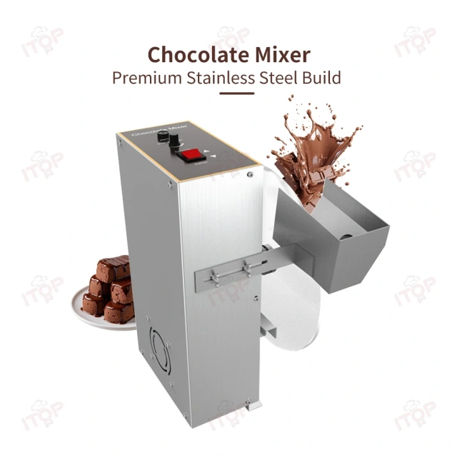 110v 220v Automatic Commerical Chocolate Blending Mixing Tempering Melting Machine Chocolate Dispenser Chocolate Pouring Machine