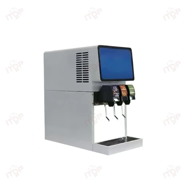 120cups/h Cola Fountain Post Mix Machines Vending Machine Cold Beverage Buffet Cool Drinking Dispenser 3/4/5/6 Nozzles