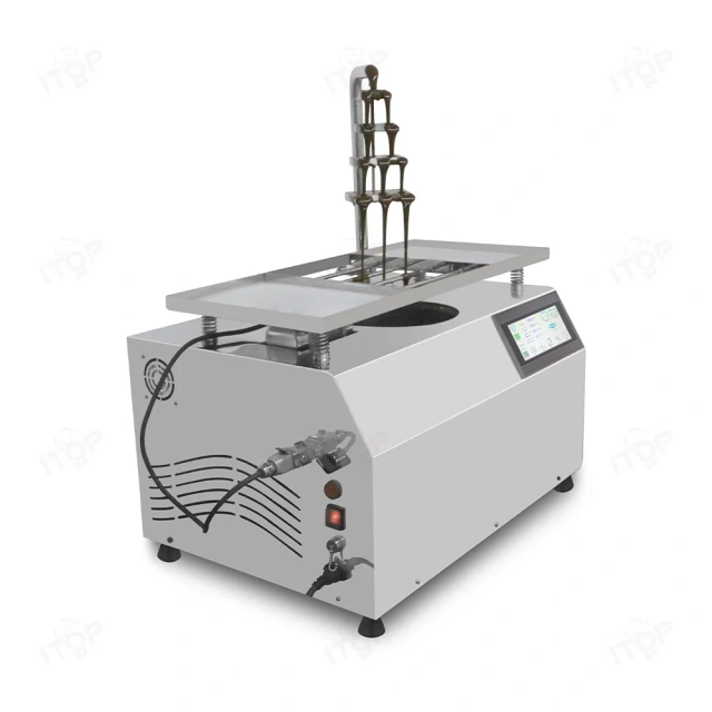 Easy To Operate Large Vibrating Table Commercial Melt Spread 15kg Chocolate Making Machine Continuous Temper Machine