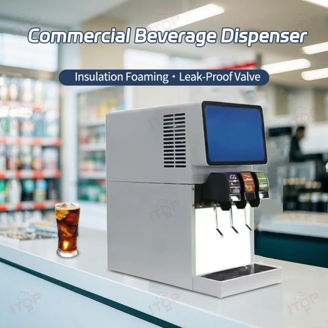 120cups/h Cola Fountain Post Mix Machines Vending Machine Cold Beverage Buffet Cool Drinking Dispenser 3/4/5/6 Nozzles