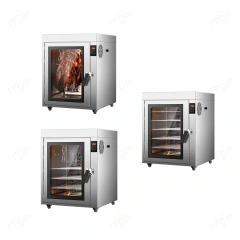 Commercial Electric Roasted Duck Oven Automatic Rotating Roasted Chicken/goose Oven With 12 Hooks 5 Trays