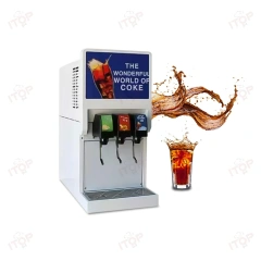 150cups/h Carbonated Drinks Soda Mix Machine 3/4 Flavor Automatic Soda Machine Soda Fountain Machine For Cold Drink