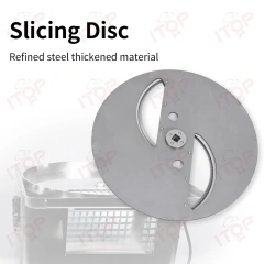 Multifunctional Commercial Fruit Vegetable Cutter Slicer Electric Vegetable Dicing Machine Equip With 4 Functional Blades